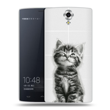 Силиконовый чехол на Homtom HT7 с принтом Котенок Силиконовый чехол на Homtom HT7 с принтом Котенок