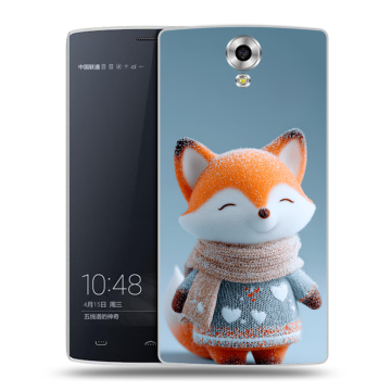 Силиконовый чехол на Homtom HT7 с принтом Лиса Силиконовый чехол на Homtom HT7 с принтом Лиса