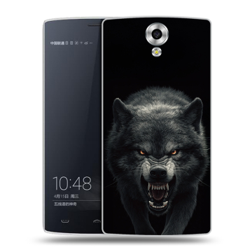 Силиконовый чехол на Homtom HT7 с принтом Волк Силиконовый чехол на Homtom HT7 с принтом Волк