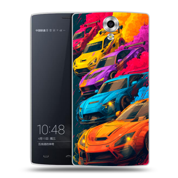 Силиконовый чехол на Homtom HT7 с принтом Тачки Силиконовый чехол на Homtom HT7 с принтом Тачки