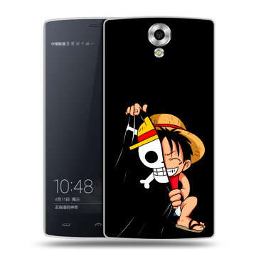 Силиконовый чехол на Homtom HT7 с принтом One Piece Ван Пис