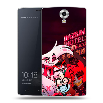 Силиконовый чехол на Homtom HT7 с принтом Hazbin Hotel Отель Хазбин Силиконовый чехол на Homtom HT7 с принтом Hazbin Hotel Отель Хазбин