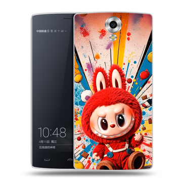 Силиконовый чехол на Homtom HT7 с принтом Labubu Лабубу Силиконовый чехол на Homtom HT7 с принтом Labubu Лабубу