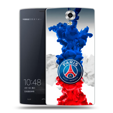 Силиконовый чехол на Homtom HT7 с принтом PSG ПСЖ