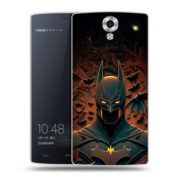 Силиконовый чехол на Homtom HT7 с принтом Batman Бэтмен