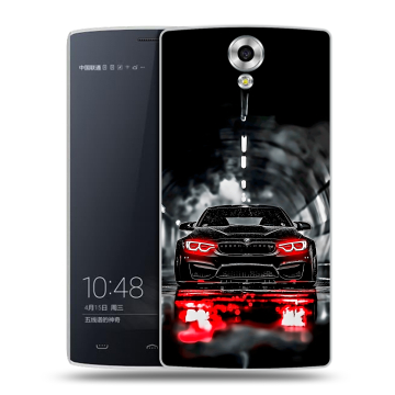 Силиконовый чехол на Homtom HT7 с принтом BMW БМВ