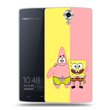 Силиконовый чехол на Homtom HT7 с принтом Спанч боб Спанчбоб Силиконовый чехол на Homtom HT7 с принтом Спанч боб Спанчбоб