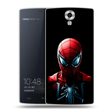 Силиконовый чехол на Homtom HT7 с принтом Spiderman Человек паук
