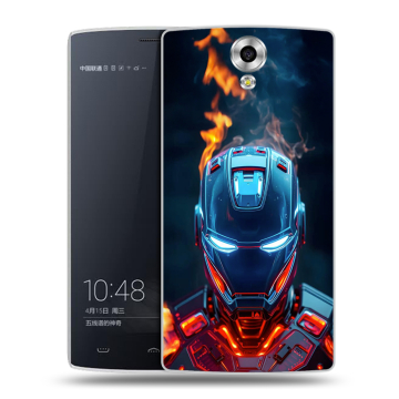 Силиконовый чехол на Homtom HT7 с принтом IronMan Железный человек Силиконовый чехол на Homtom HT7 с принтом IronMan Железный человек
