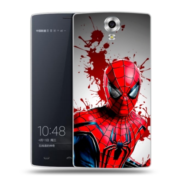 Силиконовый чехол на Homtom HT7 с принтом Spiderman Человек паук Силиконовый чехол на Homtom HT7 с принтом Spiderman Человек паук