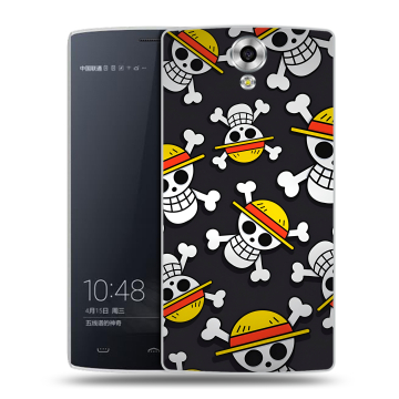 Силиконовый чехол на Homtom HT7 с принтом One Piece Ван Пис