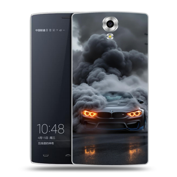 Силиконовый чехол на Homtom HT7 с принтом BMW БМВ
