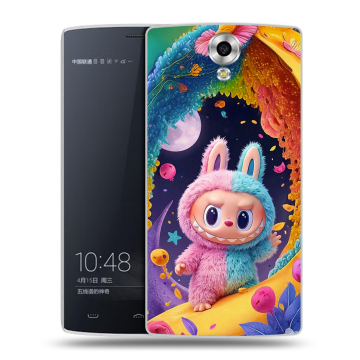 Силиконовый чехол на Homtom HT7 с принтом Labubu Лабубу Силиконовый чехол на Homtom HT7 с принтом Labubu Лабубу