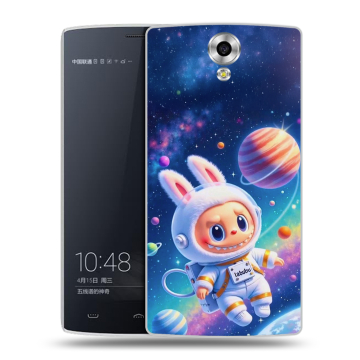 Силиконовый чехол на Homtom HT7 с принтом Labubu Лабубу Силиконовый чехол на Homtom HT7 с принтом Labubu Лабубу