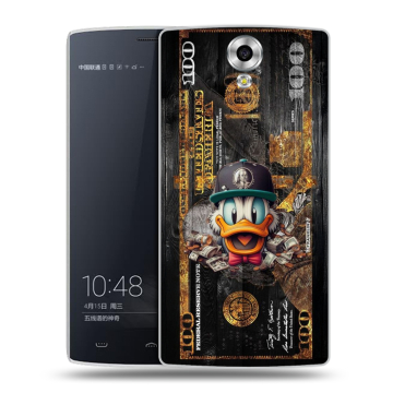 Силиконовый чехол на Homtom HT7 с принтом Дональд Дак Доллар Силиконовый чехол на Homtom HT7 с принтом Дональд Дак Доллар