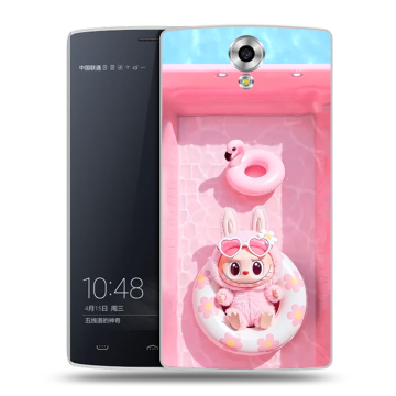Силиконовый чехол на Homtom HT7 с принтом Labubu Лабубу Силиконовый чехол на Homtom HT7 с принтом Labubu Лабубу