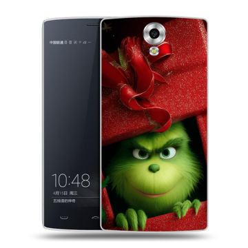 Силиконовый чехол на Homtom HT7 с принтом Новый год