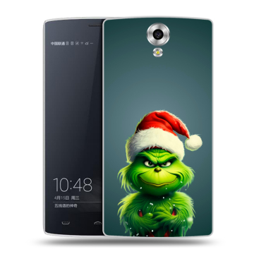 Силиконовый чехол на Homtom HT7 с принтом Новый год