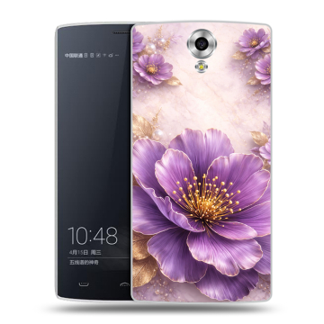 Силиконовый чехол на Homtom HT7 с принтом женский Силиконовый чехол на Homtom HT7 с принтом женский