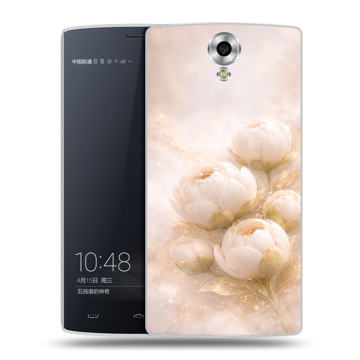 Силиконовый чехол на Homtom HT7 с принтом женский Силиконовый чехол на Homtom HT7 с принтом женский