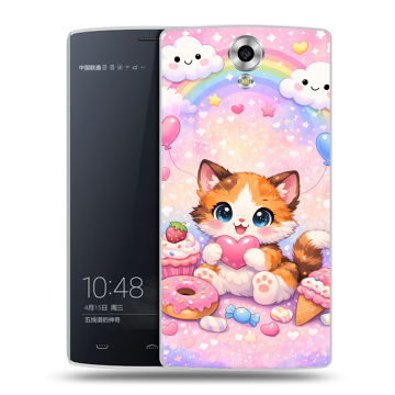 Силиконовый чехол на Homtom HT7 с принтом для девочек Силиконовый чехол на Homtom HT7 с принтом для девочек