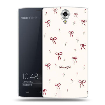 Силиконовый чехол на Homtom HT7 с принтом для девочек