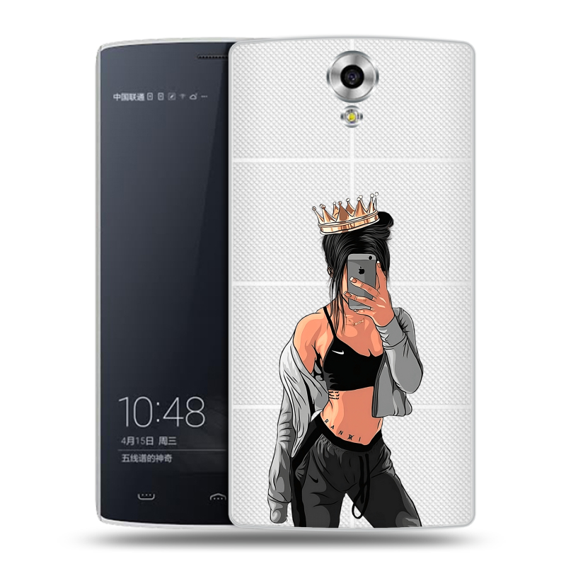 Силиконовый чехол на Homtom HT7 с принтом Женские принты Силиконовый чехол на Homtom HT7 с принтом Женские принты