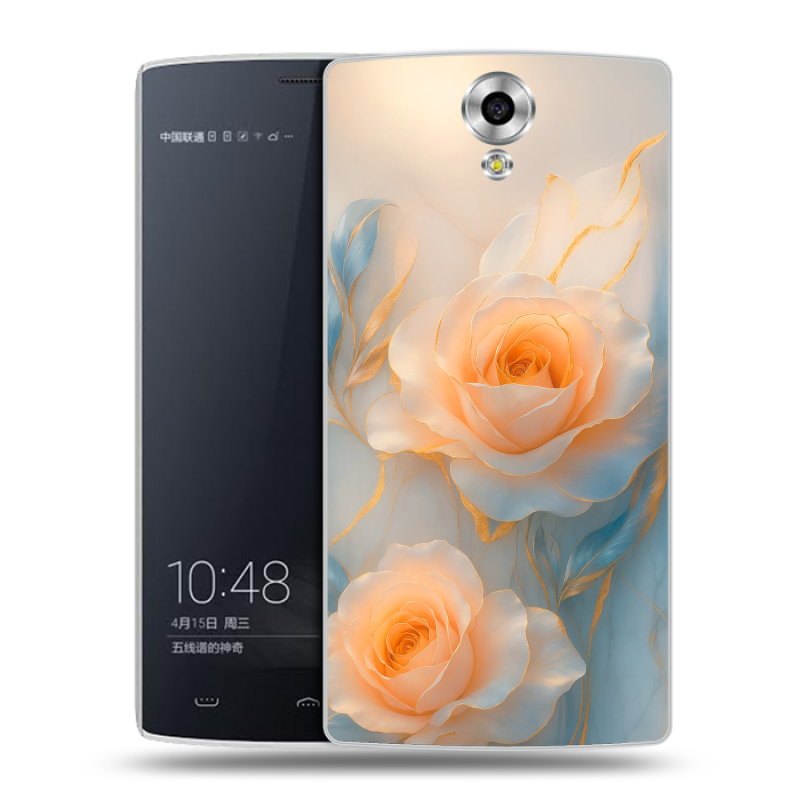 Силиконовый чехол на Homtom HT7 с принтом Женский Силиконовый чехол на Homtom HT7 с принтом Женский
