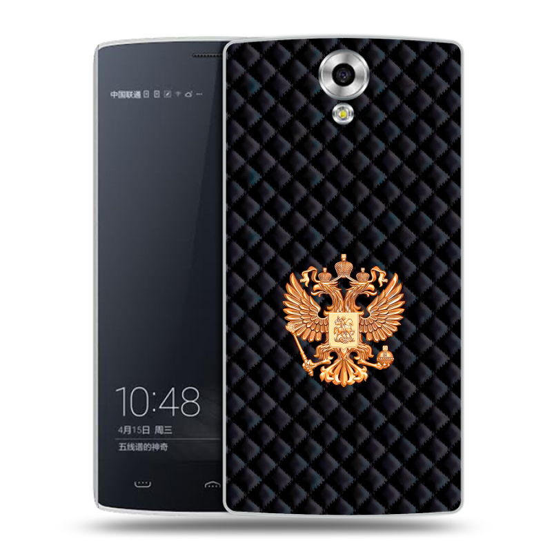 Силиконовый чехол на Homtom HT7 с принтом Герб России принт Силиконовый чехол на Homtom HT7 с принтом Герб России принт