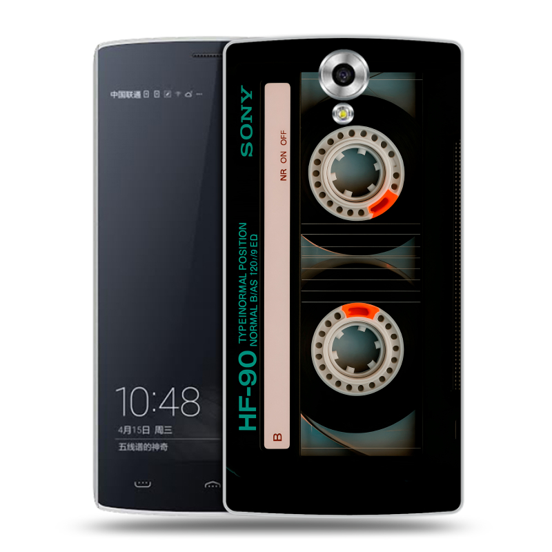 Силиконовый чехол на Homtom HT7 с принтом Кассета Силиконовый чехол на Homtom HT7 с принтом Кассета