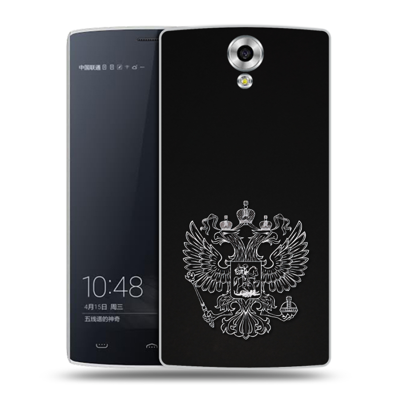 Силиконовый чехол на Homtom HT7 с принтом Герб России Силиконовый чехол на Homtom HT7 с принтом Герб России
