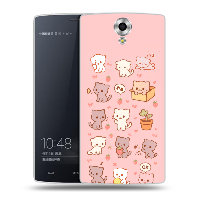 Силиконовый чехол на Homtom HT7 с принтом Hello Kitty Хелоу Кити Силиконовый чехол на Homtom HT7 с принтом Hello Kitty Хелоу Кити