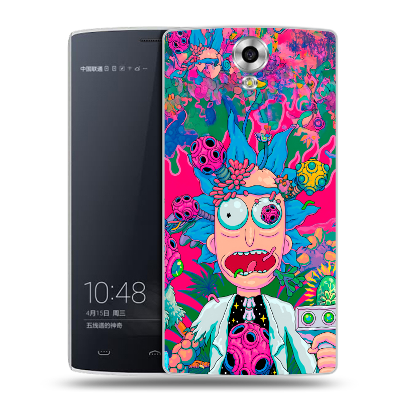 Силиконовый чехол на Homtom HT7 с принтом Рик и Морти Rick Morty Силиконовый чехол на Homtom HT7 с принтом Рик и Морти Rick Morty