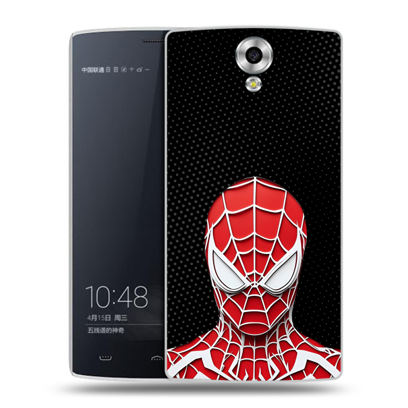Силиконовый чехол на Homtom HT7 с принтом человек паук spiderman Силиконовый чехол на Homtom HT7 с принтом человек паук spiderman