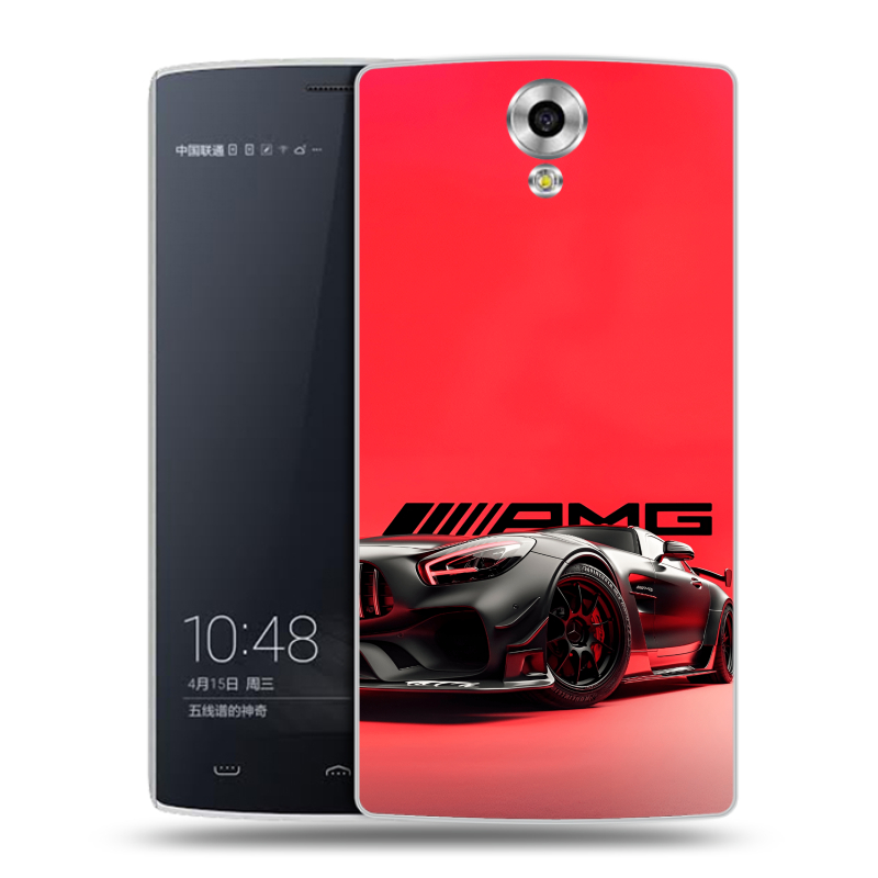 Силиконовый чехол на Homtom HT7 с принтом Мерседес Mercedes AMG Силиконовый чехол на Homtom HT7 с принтом Мерседес Mercedes AMG