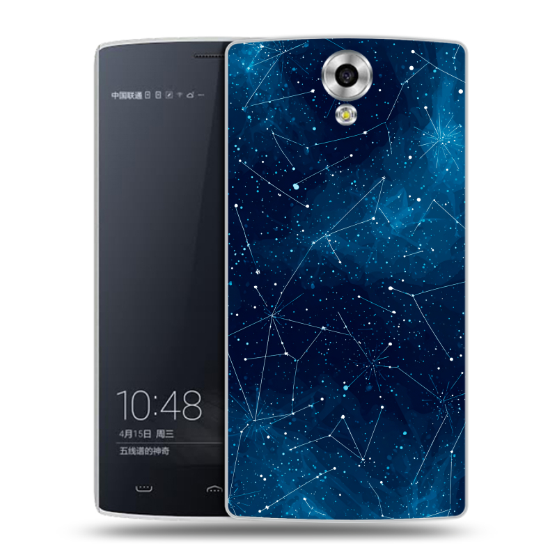 Силиконовый чехол на Homtom HT7 с принтом Космос звезды Силиконовый чехол на Homtom HT7 с принтом Космос звезды