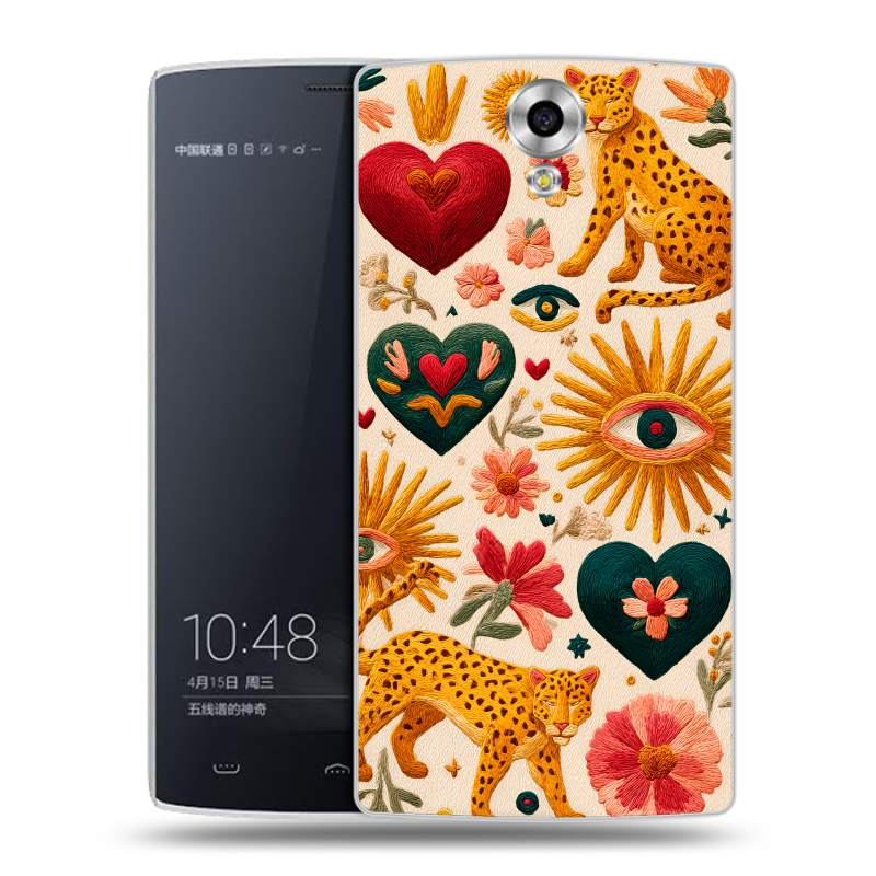 Силиконовый чехол на Homtom HT7 с принтом Модный принт Силиконовый чехол на Homtom HT7 с принтом Модный принт