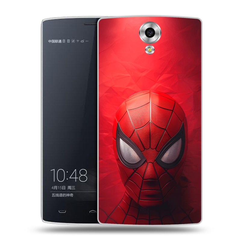 Силиконовый чехол на Homtom HT7 с принтом Spiderman Человек паук Силиконовый чехол на Homtom HT7 с принтом Spiderman Человек паук