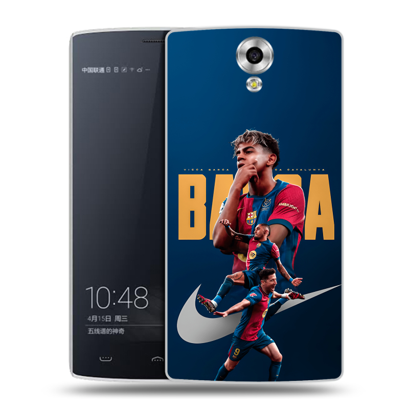 Силиконовый чехол на Homtom HT7 с принтом Барселона Barca Yamal Силиконовый чехол на Homtom HT7 с принтом Барселона Barca Yamal