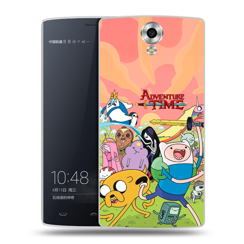 Силиконовый чехол на Homtom HT7 с принтом Adventure time Время приключений Силиконовый чехол на Homtom HT7 с принтом Adventure time Время приключений
