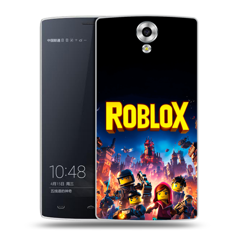 Силиконовый чехол на Homtom HT7 с принтом Roblox Роблокс Силиконовый чехол на Homtom HT7 с принтом Roblox Роблокс