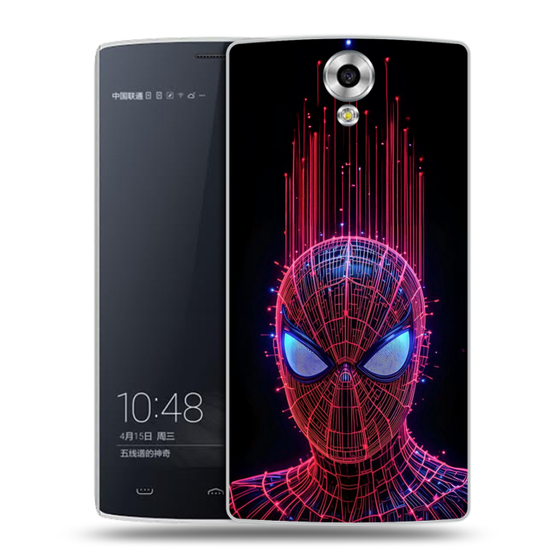 Силиконовый чехол на Homtom HT7 с принтом Spiderman Человек паук Силиконовый чехол на Homtom HT7 с принтом Spiderman Человек паук