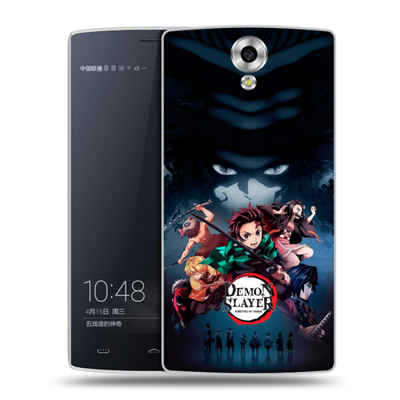 Силиконовый чехол на Homtom HT7 с принтом Demon Slayer Клинок рассекающий демонов Силиконовый чехол на Homtom HT7 с принтом Demon Slayer Клинок рассекающий демонов