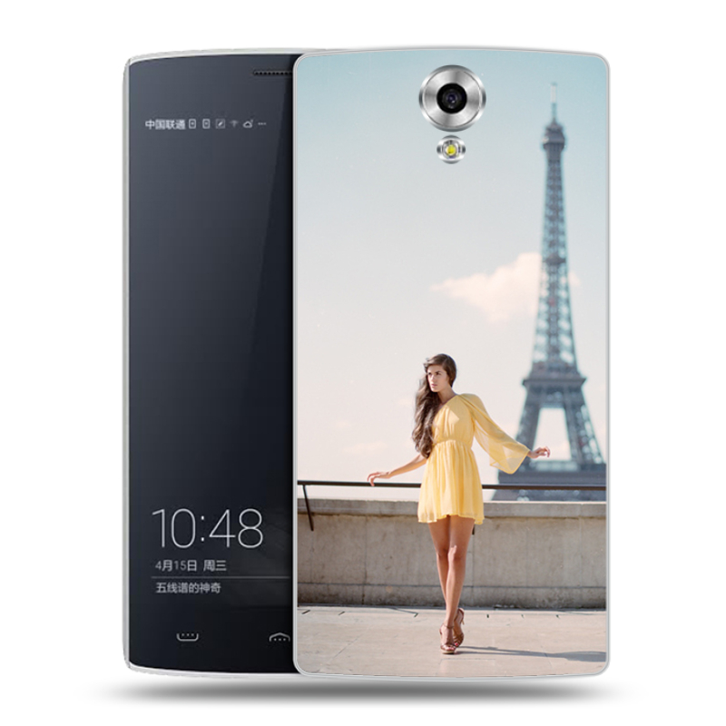 Силиконовый чехол на Homtom HT7 с принтом Париж Силиконовый чехол на Homtom HT7 с принтом Париж