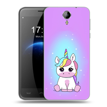 Силиконовый чехол на Homtom HT3 с принтом Единорог Силиконовый чехол на Homtom HT3 с принтом Единорог