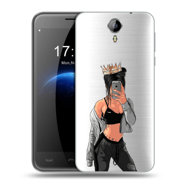 Силиконовый чехол на Homtom HT3 с принтом Женские принты Силиконовый чехол на Homtom HT3 с принтом Женские принты