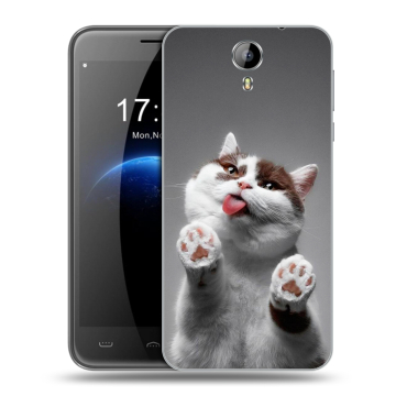 Силиконовый чехол на Homtom HT3 с принтом Коты Силиконовый чехол на Homtom HT3 с принтом Коты