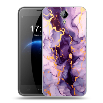 Силиконовый чехол на Homtom HT3 с принтом Мрамор Силиконовый чехол на Homtom HT3 с принтом Мрамор