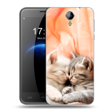 Силиконовый чехол на Homtom HT3 с принтом Котята Силиконовый чехол на Homtom HT3 с принтом Котята