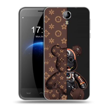 Силиконовый чехол на Homtom HT3 с принтом Луи робот Силиконовый чехол на Homtom HT3 с принтом Луи робот